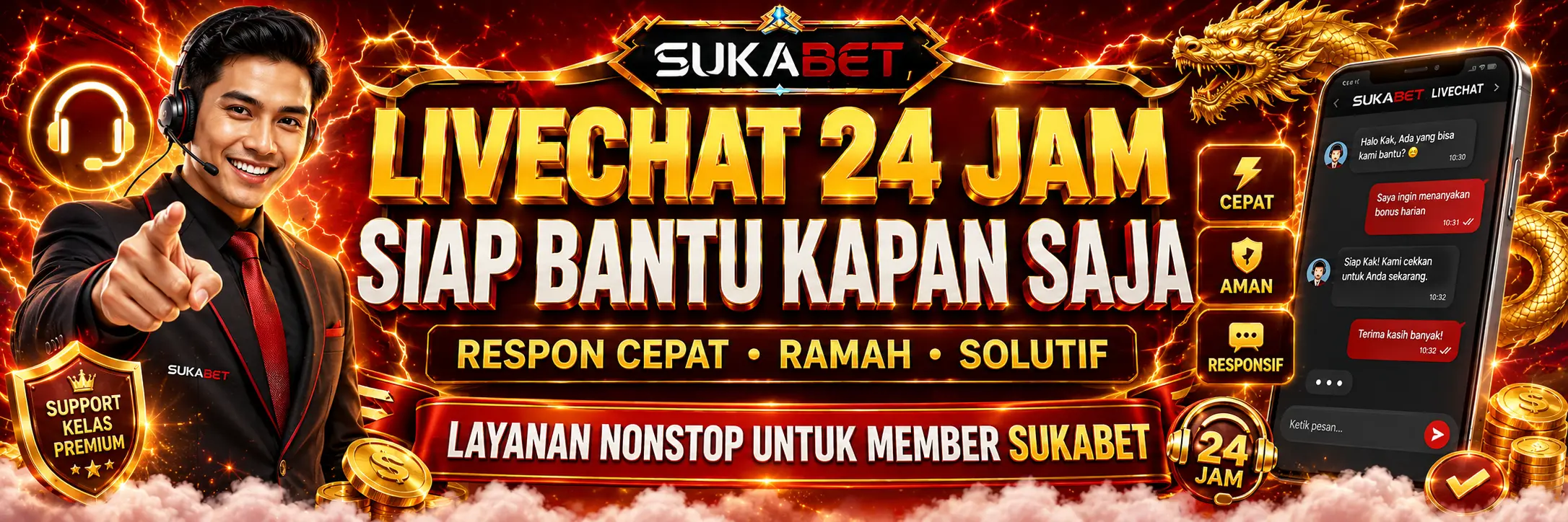 sukabet memiliki livechat 24 jam siap bantu anda